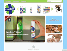 Tablet Screenshot of lysoform.com.ar